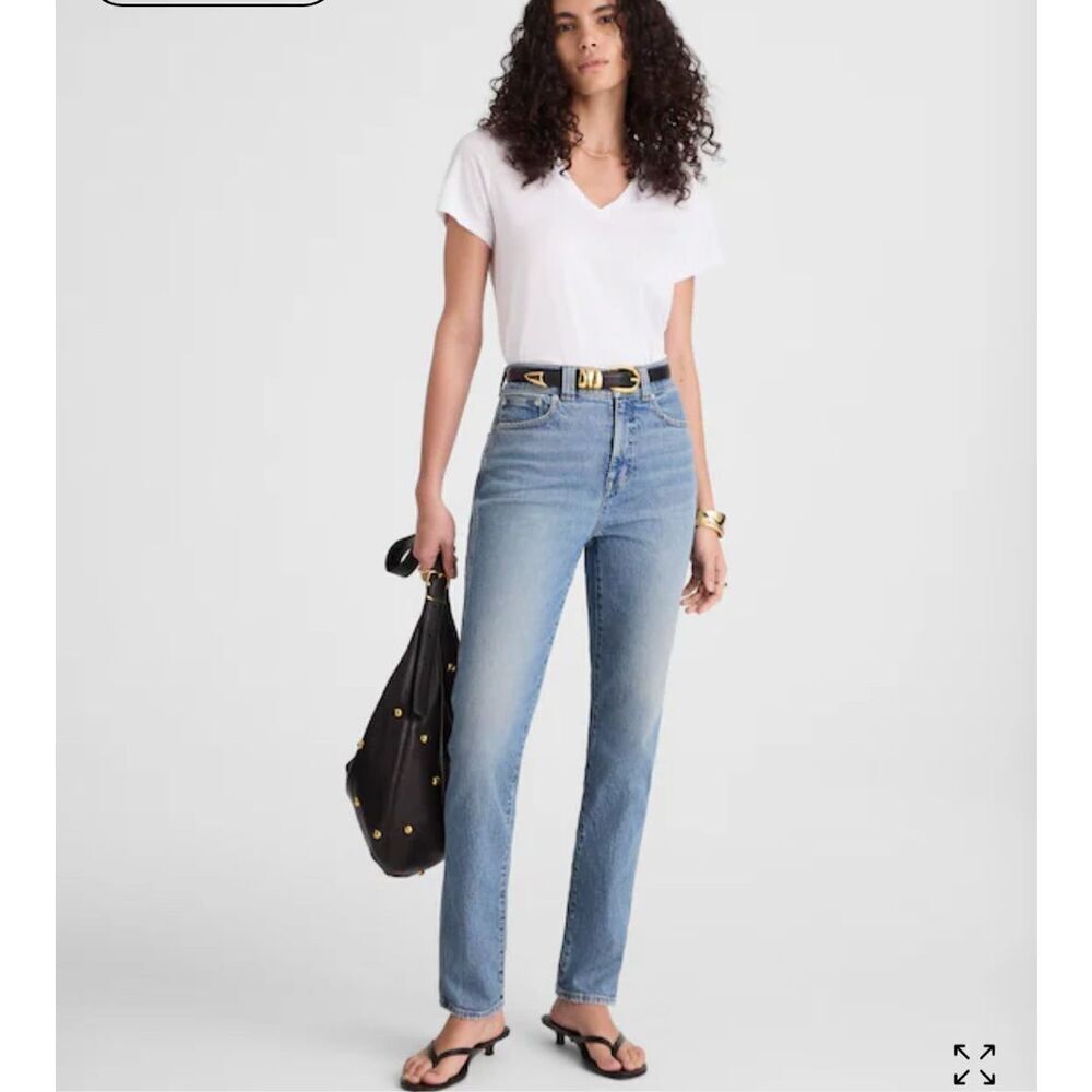 Madewell Perfect Vintage wide leg size 26 sustainable jeans